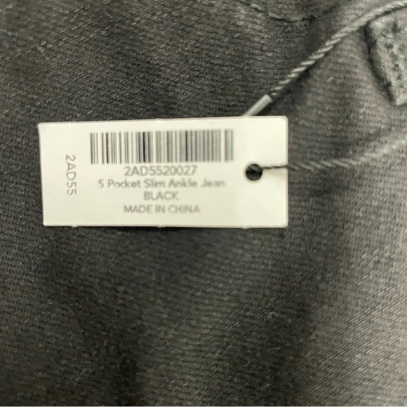 Boston Proper Black Slim Ankle Jeans - Picture 5 of 6